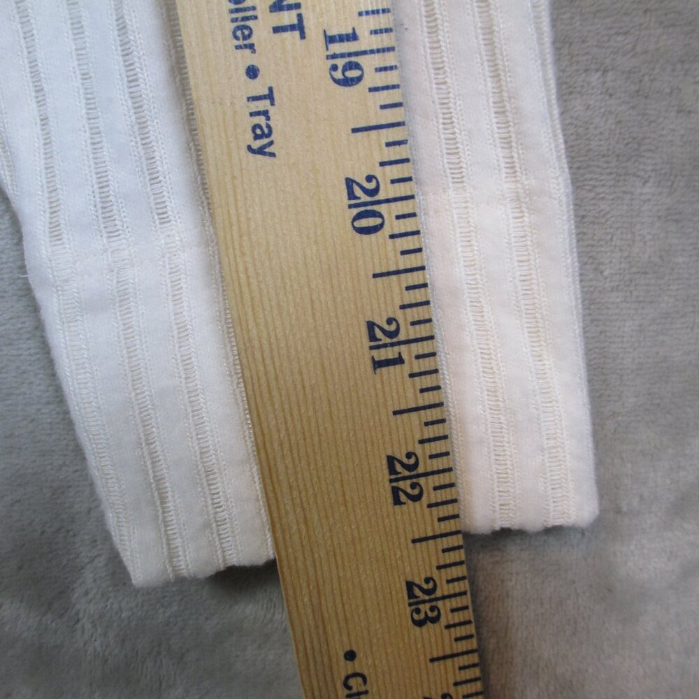 Maeve by Anthropologie Cream Ribbed Chunky Knit Sweater Cowl Neck Size Medium - Picture 10 of 11